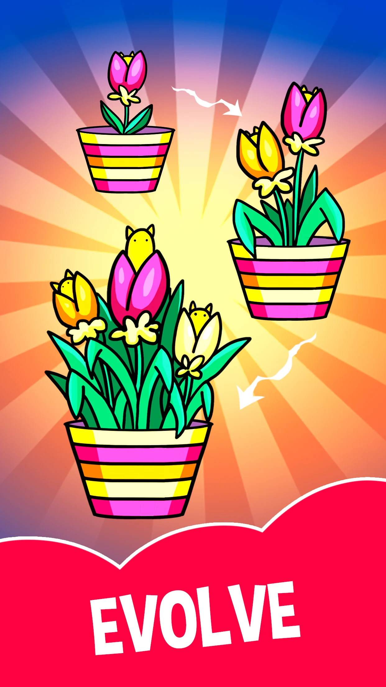 Merge Plants: Evolution Garden screenshot