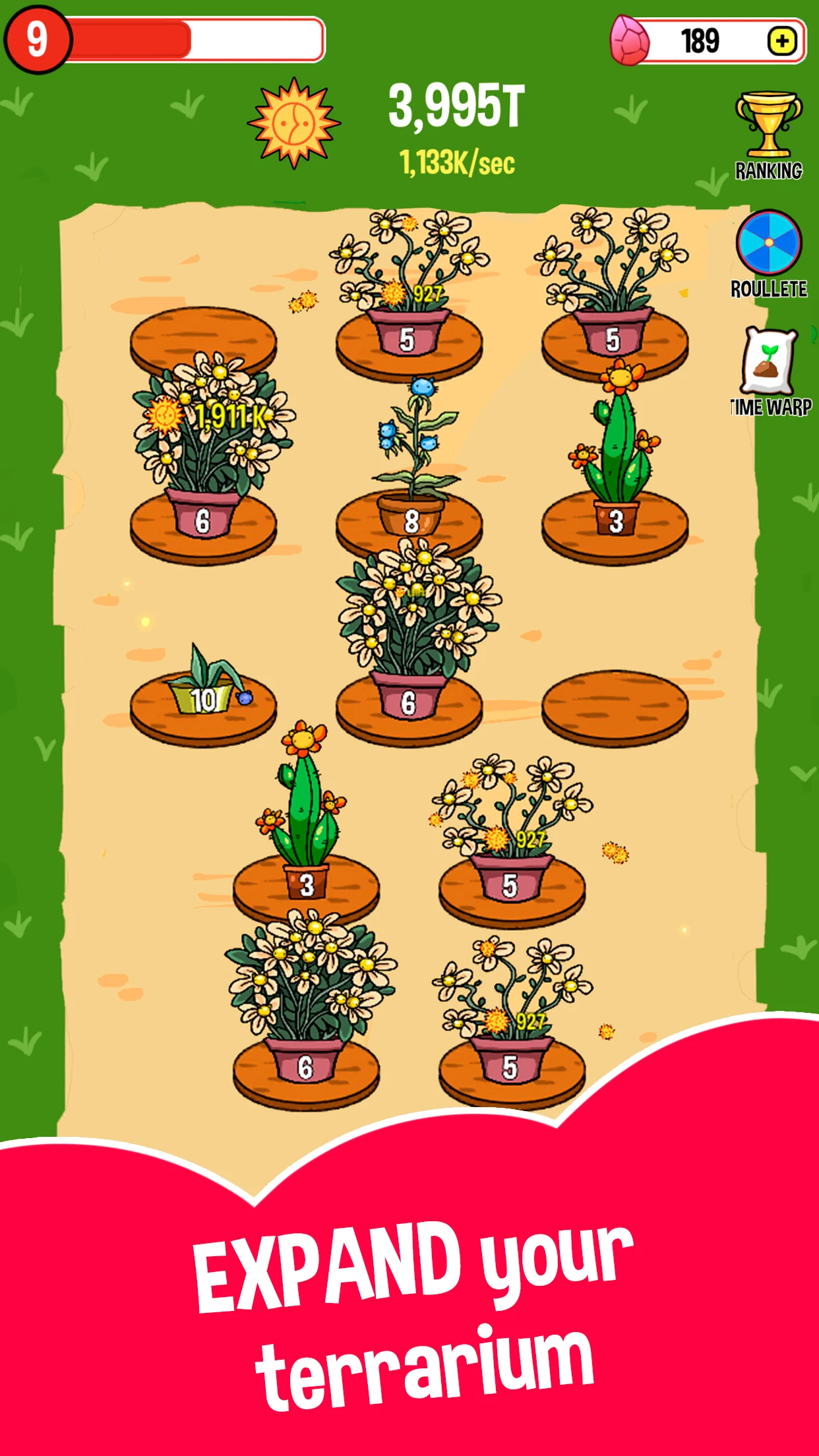 Merge Plants: Evolution Garden screenshot
