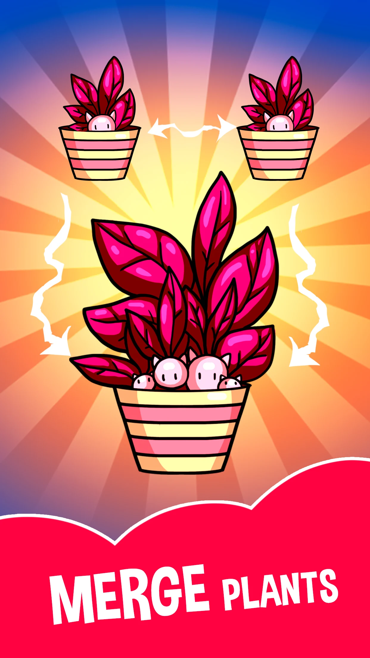Merge Plants: Evolution Garden screenshot